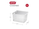 Box crownest 30L transparant