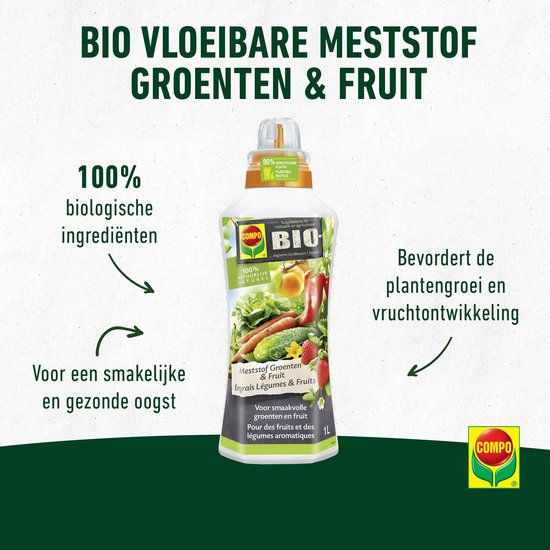 Compo bio-meststof groenten & fruit