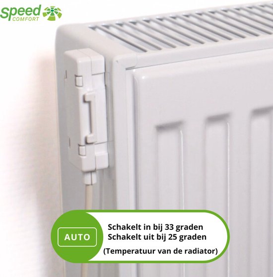 Speed Comfort radiatorventilor trio set