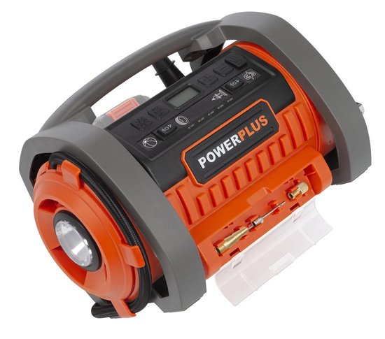 PowerPlus inflator/deflator 20V + 220V