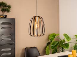 Eglo Encinitos hanglamp 255mm 1x E27 zwart/goud