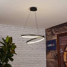 Eglo Ruotela LED hanglamp 550mm zwart 4800lm 3000K