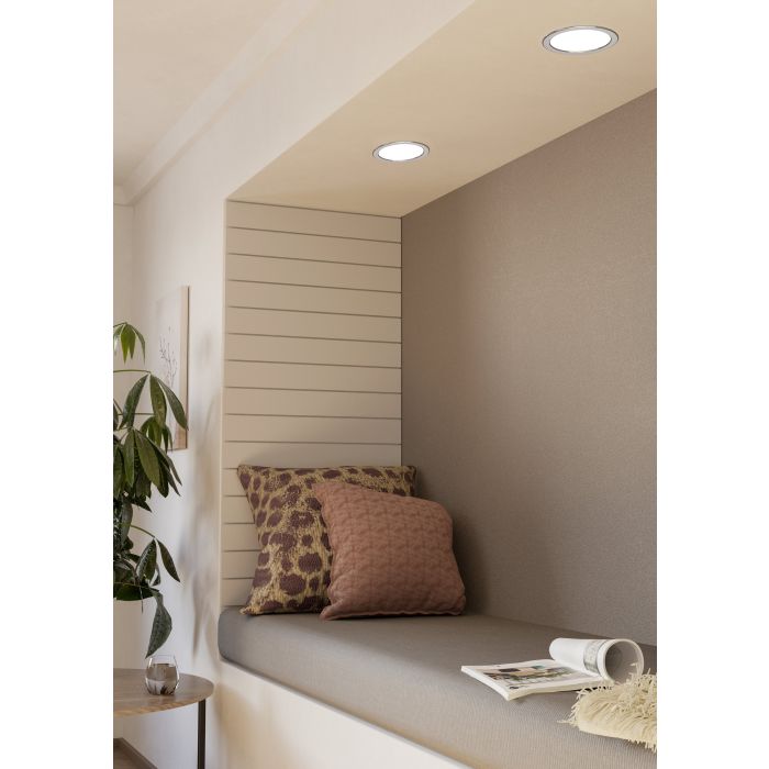 Eglo Fueva 5 LED inbouwspot 166mm chroom 1350lm 3000K