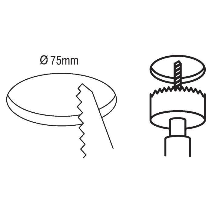 Eglo Fueva 5 LED inbouwspot 86mm chroom 330lm 3000K