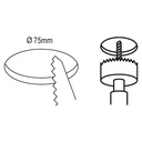 Eglo Fueva 5 LED inbouwspot 86mm chroom 330lm 3000K