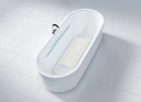 ANTI-SLIP BADMAT ROCHA 70X40 CM - WIT