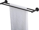URBAN HANDDOEKREK DUBBEL 60CM ZWART