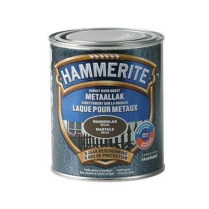 HAMMERITE HAMERSLAGLAK 750ML BRUIN