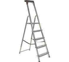 Trapladder ALU eurostep 5 treden