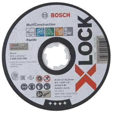 BOSCH - XLK DSS MULTI CONSTRUCTION 125X1X22,23