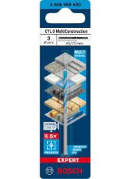 BOSCH - BOOR CYL-9 MULTICONTRUCTION 3X40X70