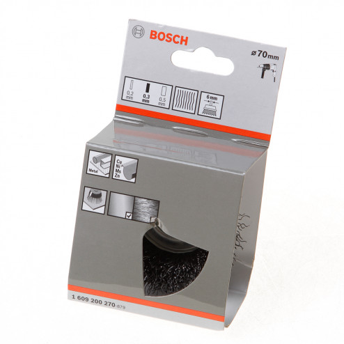 BOSCH - KOMSTAALBORSTEL 70X0,3MM