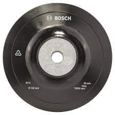 BOSCH - RUBBEREN STEUNSCHIJF 125MM - 12,500 O,P,M