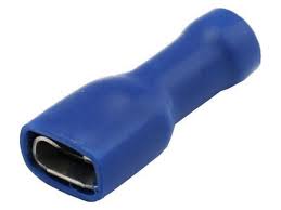 Carpoint vlakstekkerhuls 1542 blauw 6.3x0.8mm (10st)