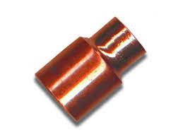 Verloopmof MF rood koper 12x10mm