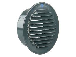 Renson 435/R inbouwrooster rond 120mm RAL7016