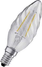 Osram LED lichtbron kaars gedraaid E14 2.5W 250lm 2700K