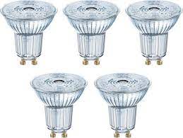 Osram LED lichtbron spot GU10 4.3W 350lm 2700K (5st)