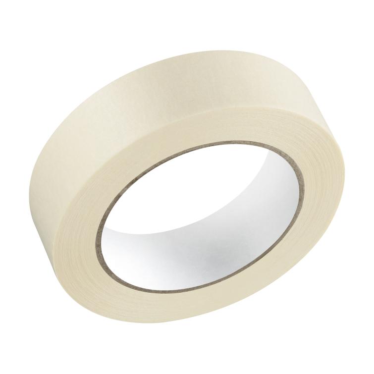 Papier afplakband 29mm x 50m 60°C beige