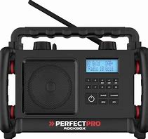 Perfectpro Rockbox oplaadbare bouwradio DAB+/FM/bluetooh