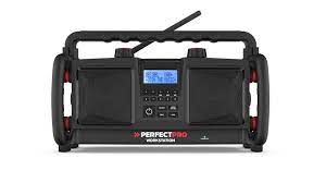 PerfectPro Workstation oplaadbare bouwradio DAB+/FM/Bluetooth