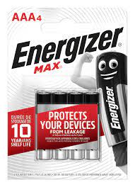 ENERGIZER BATTERIJ MAX AAA 4