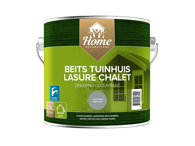 Beits tuinhuis dekkend - licht grijs - 2.5L