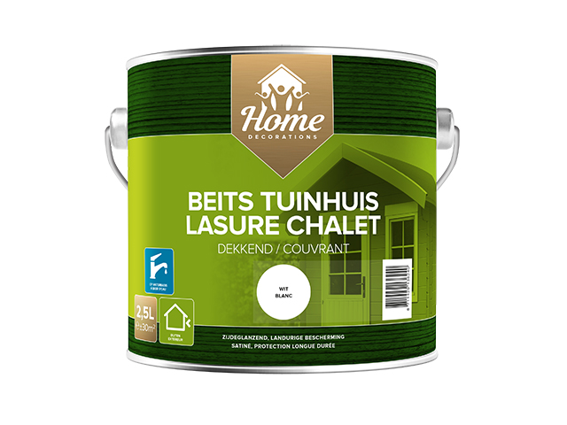 Beits tuinhuis dekkend - wit - 2,5L