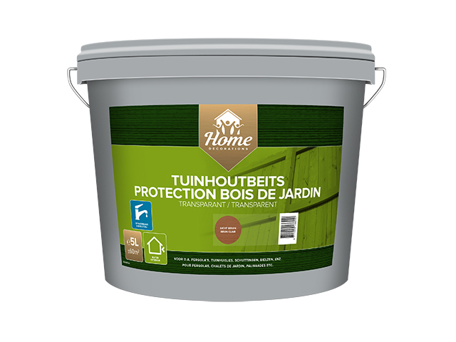 Home Decorations tuinhoutbeits acryl - licht eiken - 5L