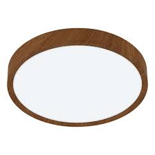 Eglo Musurita LED opbouw 340mm hout 1600lm 3000K