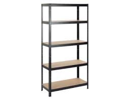 Rek heavy duty 180x90x40 175kg zwart