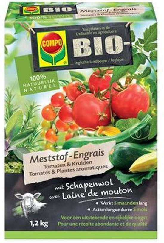 Compo bio-meststof tomaten en kruiden