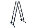 Escalo Multifold 4 in 1 vouwladder 4x3 zwart