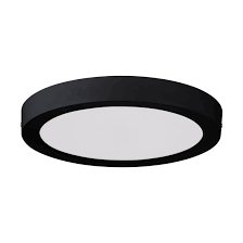 Idun-E LED plafondlamp 300mm zwart 2100lm 4000K