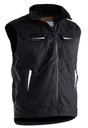 Jobman 7517 bodywarmer lined zwart