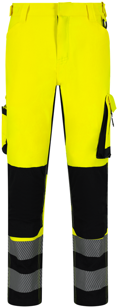 Scuti werkbroek geel/zwart - High-vis