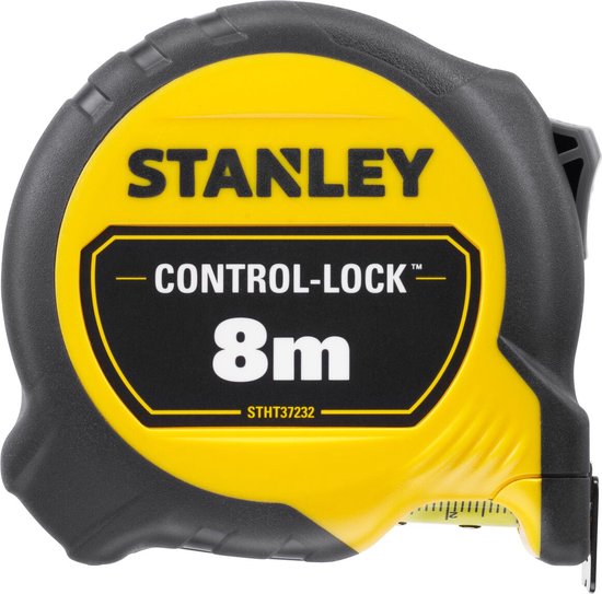 Stanley rolbandmaat control-lock 8M - 25mm