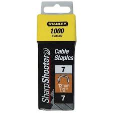Stanley krammen 12mm type 7 - 1000stuks