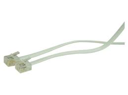 Profile RJ11 6P4C telefoonkabel 15m wit