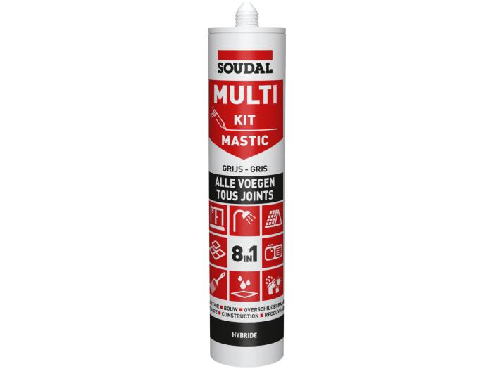 Soudal multikit grijs - 290ML