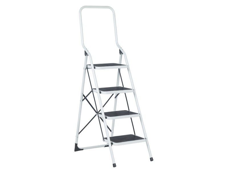 Big Step trapladder 4 treden - wit