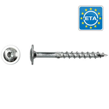 Flenskophoutschroef T40 8.0x50mm (10st)