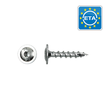 Flenskophoutschroef 8.0x40mm (25st)