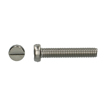 Metaalschroef met cilindrische kop inox M5x12mm (20st)