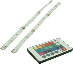 Profile LED strip RGB 2x 30cm + afstandsbediening IP44