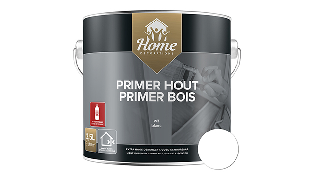 Home Decoration houtprimer wit 2.5L