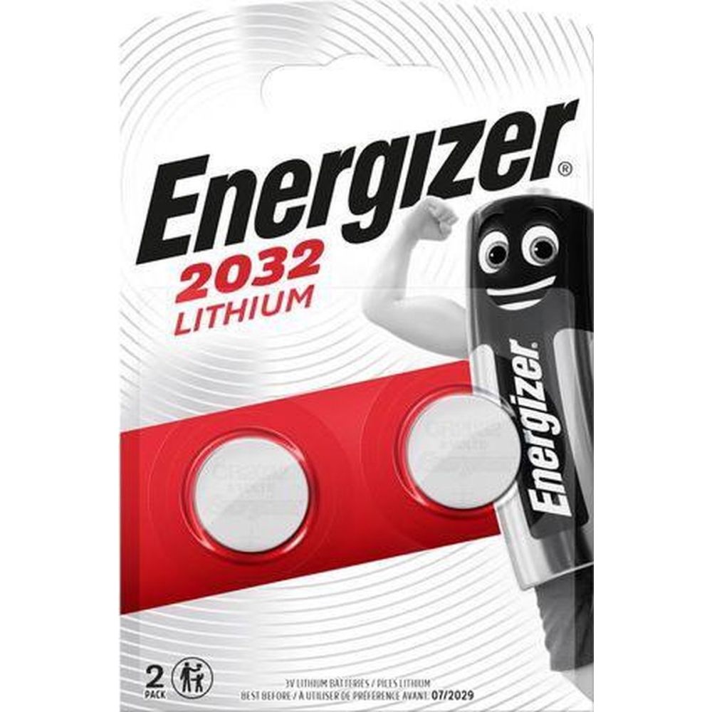 Enerziger batterij lithium CR2032 (2st)