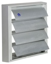 Renson 433 dampkaprooster 173x173mm - naturel