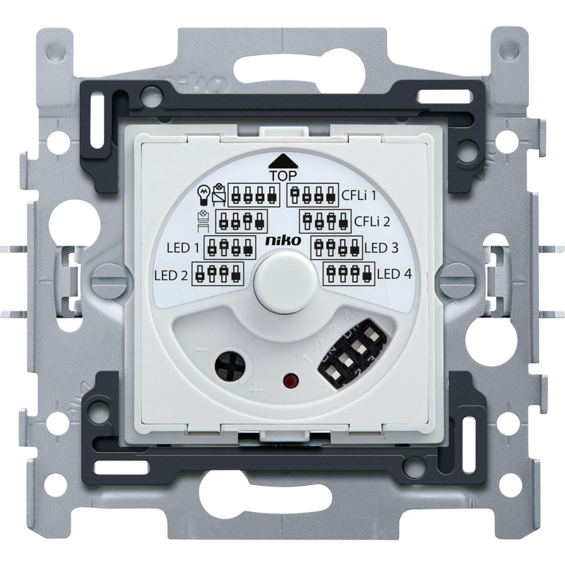 Niko Sokkel draaiknopdimmer universeel 3dr. 325W