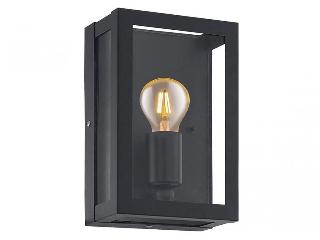 Alamonte wandlamp buiten 1x E27 zwart